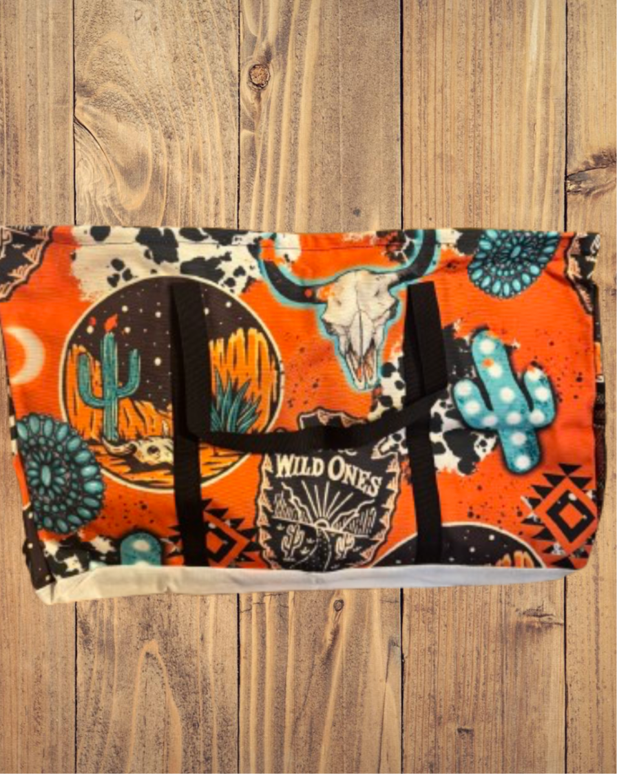 WILD ONES LARGE UTILITY TOTE BAG
